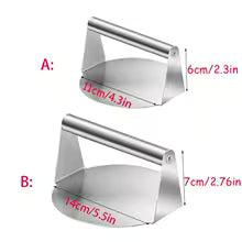 Stainless Steel Smash Burger Press