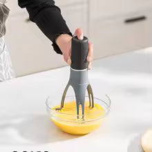 5-Speed Egg Beater Cordless Electric Whisk with Anti-Slip Grip for Baking Cooking Lightweight Kitchen Gadgets