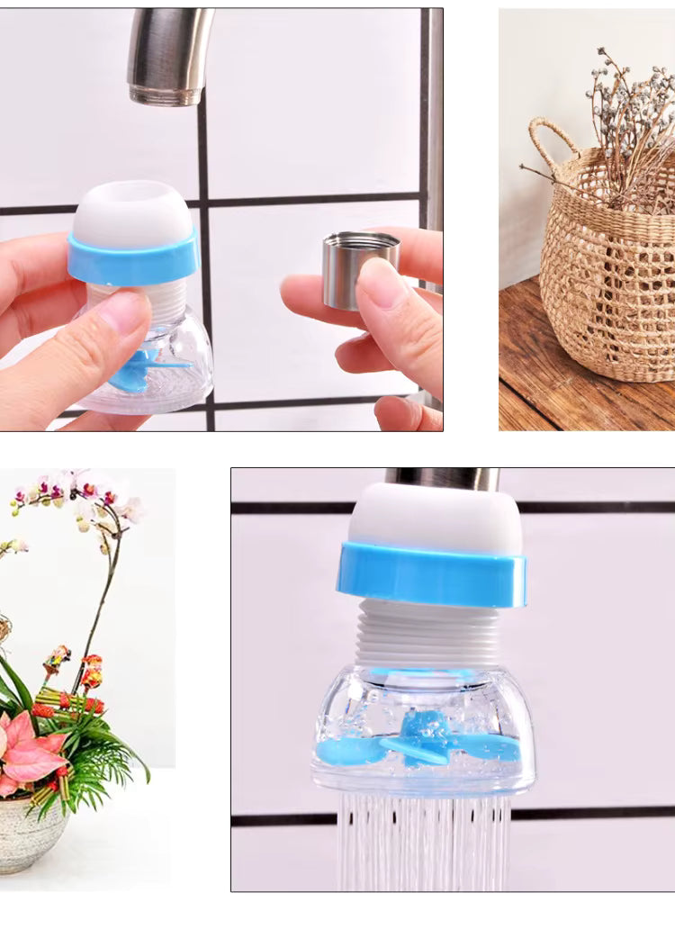 360-Rotation Kitchen Sink Faucet Extenders